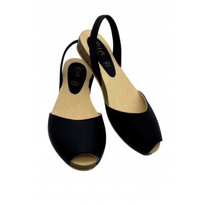 a Sandale 33501 RIA MENORCA Chat Metal Black