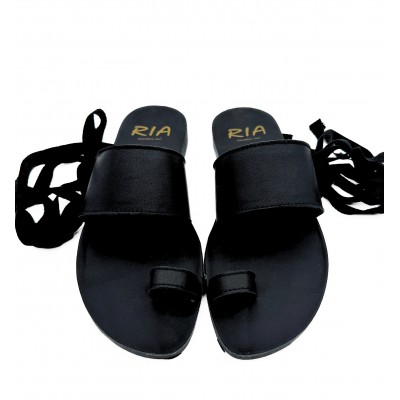 A A A A Nou Sandale Avarca 40345-N Negru Decupat Deget