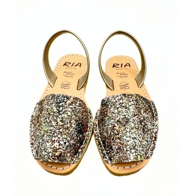 A Sandale Avarca Glitter Tie Dye Brown 21224