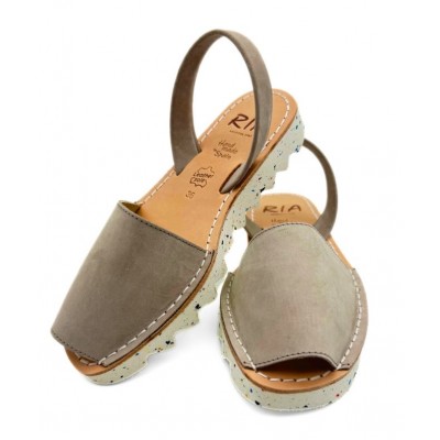 Sandale Avarca Platforma Papillon grej 27890 MIAMI