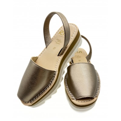 a a A A Nou Sandale 21975 Metalgrain Onix California nou