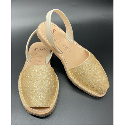 a Sandale Avarca Glitter Pastel Cream