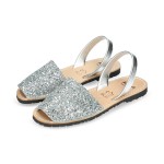 A A A Sandale Ria 21224 Glitterc/1 plata argintiu silver