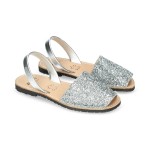 A A A Sandale Ria 21224 Glitterc/1 plata argintiu silver