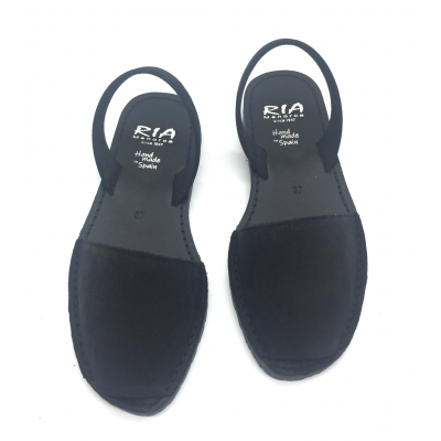 A Sandale 20005-2 Avarca Nubuck Negro