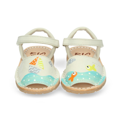 Sandale 20090-27203 Nubuck Hielo Barcuta Copii pictate manual