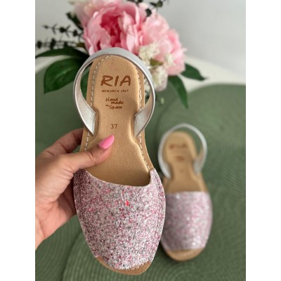 A a Sandale anatomice  27500 Glitter Fucsia Confort