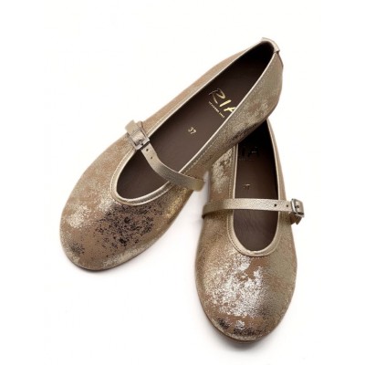 A Balerini  80002-5 Deslavado Beige MARY JANE