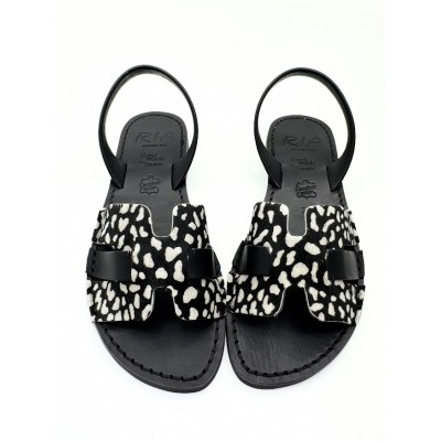 A A A A Sandale 40340 2N GHEPARDINO NEGRO  VELVET NEGRO