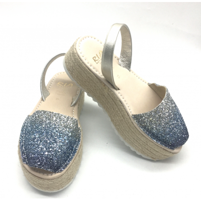 Sandale RIA Menorca Glitter  Illusion C/07 Talpa iuta 21940-27224
