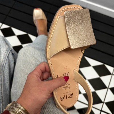 A Sandale Avarca 40020 V MONACO CASADEI/METALGRAIN ONIX