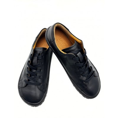 A Pantofi cu siret 3130242-5 nEGRU BAREFOOT