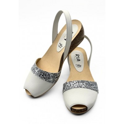 a a a a a Sandale 33200-27005 Velvet Snow Glitter C1 Plata