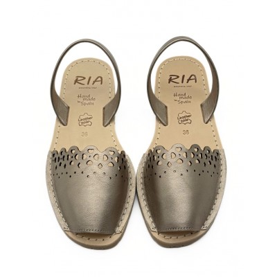 a a a Sandale 27188 Metalgrain Onix