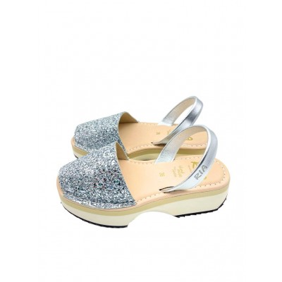 A A A Sandale 21930-21224 Glitter PLATA