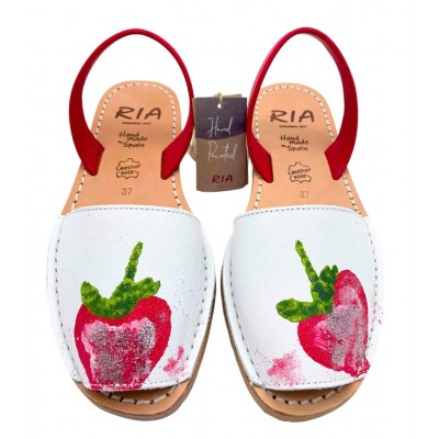 A a a Sandale Ria CAPSUNA 27135 Velvet Blanco