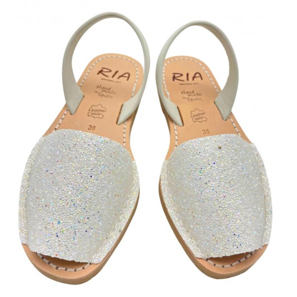 A Sandale 27874 STRASS BLANCO