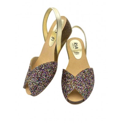 AA aSandale 33216-21224 Chat Glitter C9A COEUR