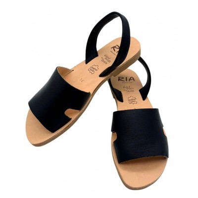 A A Sandale 40330 VELVET NEGRU 