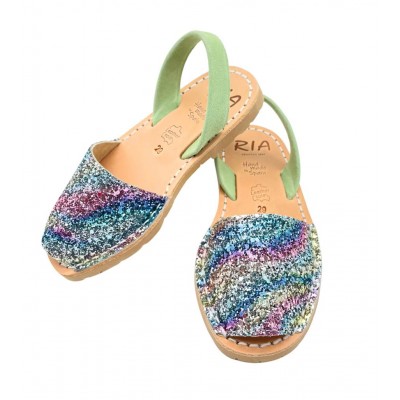 A Sandale 21224 GLITTER MULTI ARCOIRIS KIDS