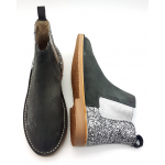 Ghete Chelsea Glitter Plata 6038 - LIVRARE APROX 3-5 ZILE LA COMANDA