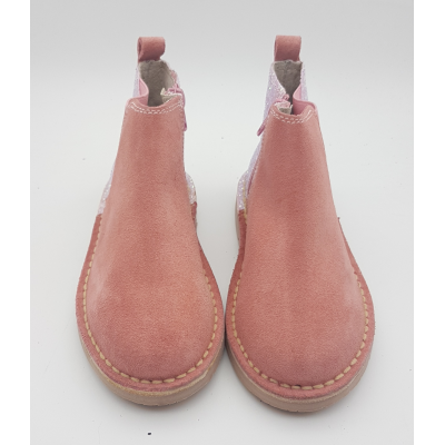 Ghete Chelsea Glitter rosa 6042 kids stoc