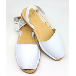 Sandale anatomice Avarca Bufalo Blanco Alb Confort 27500