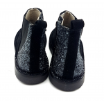 Ghete Chelsea Glitter negru 6042 kids stoc
