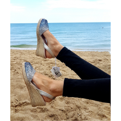 Sandale MUNICH 61020-27224 glitter illusion degrade C07