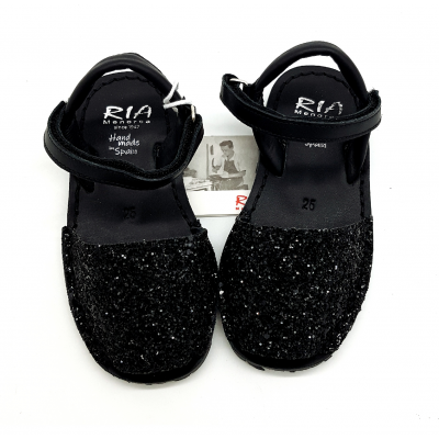 Sandale 29005 21224 GLITTER C3 NEGRU COPII