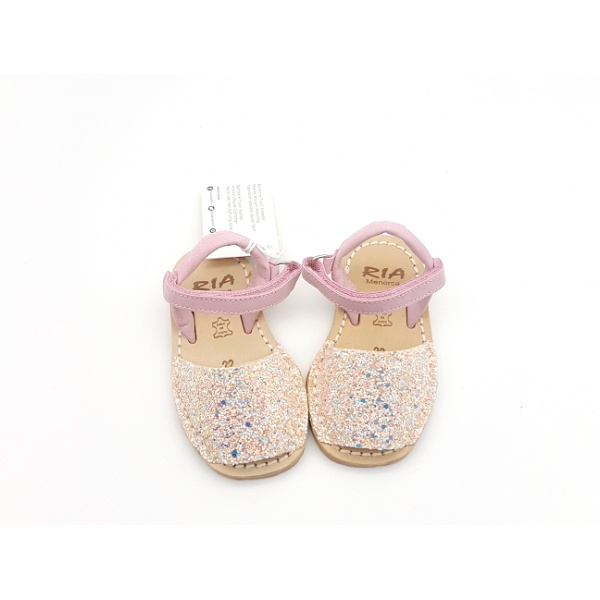 Sandale Ria Claudia M 20090 Glitter Windy Pink Roz Sandale Ria Claudia M 20090 Glitter Windy Pink Roz