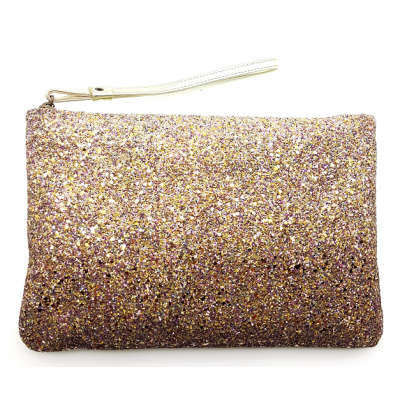 Plic Clutch Glitter Pastel Multi