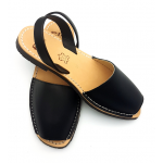 Sandale Avarca Boxcalf/Bufalo/VELVET Negru 20002