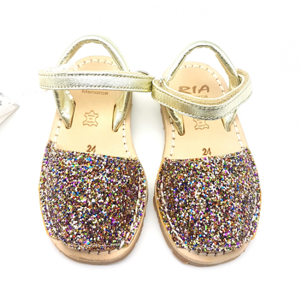Sandale Avarca Glitter c9a Multicolor Kids 20090-21224 
