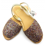 Sandale Confort 27500 Glitter c9A Auriu Multi RIA