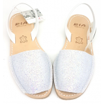 a a Sandale Avarca Glitter Alb C 22 BLANCO 21224