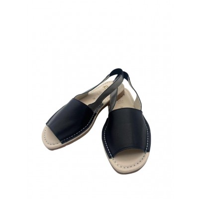 A Sandale  21903-2-S2-VELVET NEGRU