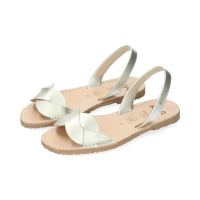 A Sandale 27873-S2-METALGRAIN PEARL valuri